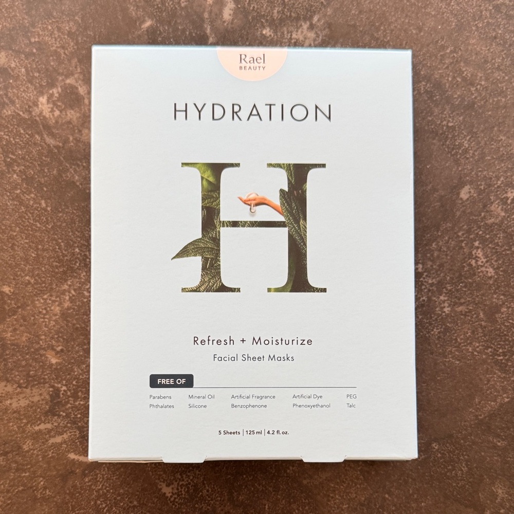 Rael Beauty Hydration Facial Sheet Masks